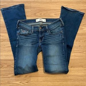 Hollister 1S 25 30 flare jeans didn’t like fit EUC